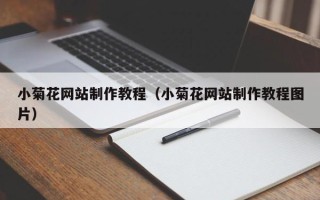 荆门小菊花网站制作教程（小菊花网站制作教程图片）